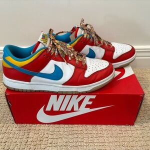 Nike dunk low LeBron James Fruity Pebbles special edition